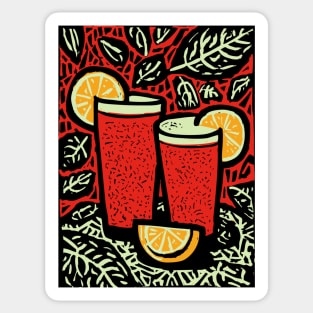 Psychedelic Lemonade | The Trippy Summer Refresher Sticker